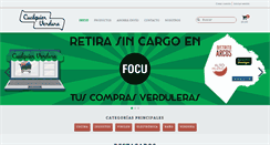 Desktop Screenshot of cualquierverdura.com.ar